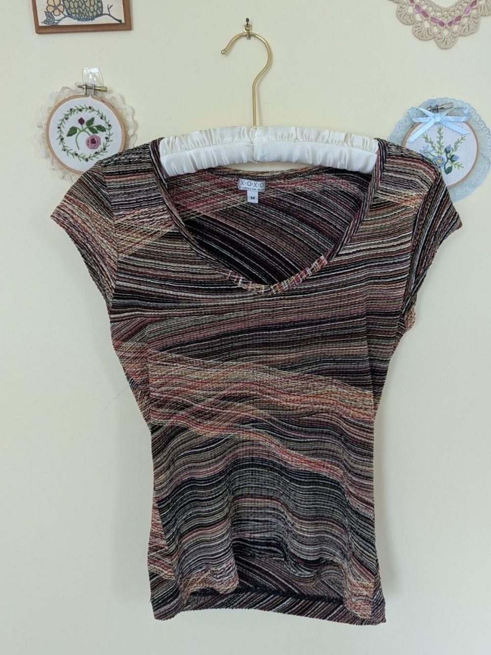 Vintage 2000s Knit Baby Tee